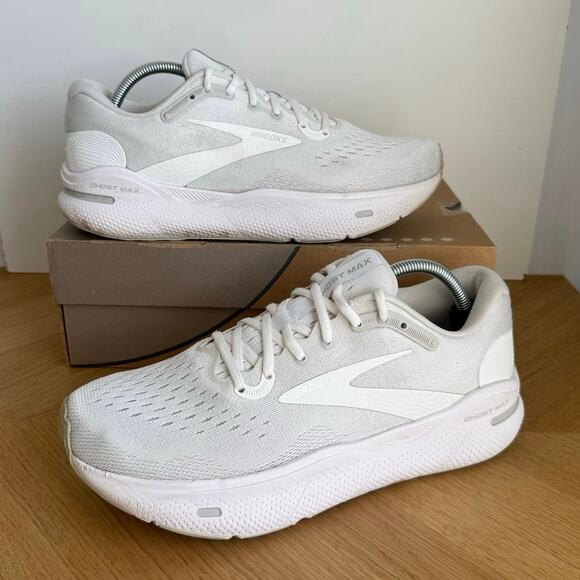 Brooks Ghost Max White Men Running Sneakers - SZ 10.5 main image 8
